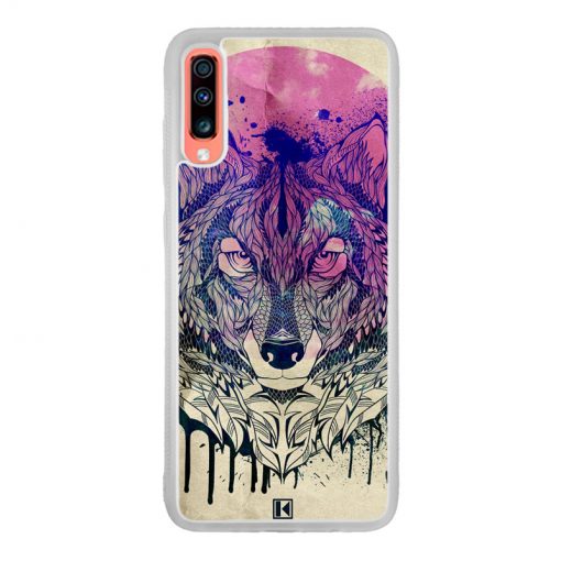 Coque Galaxy A70 – Wolf Face