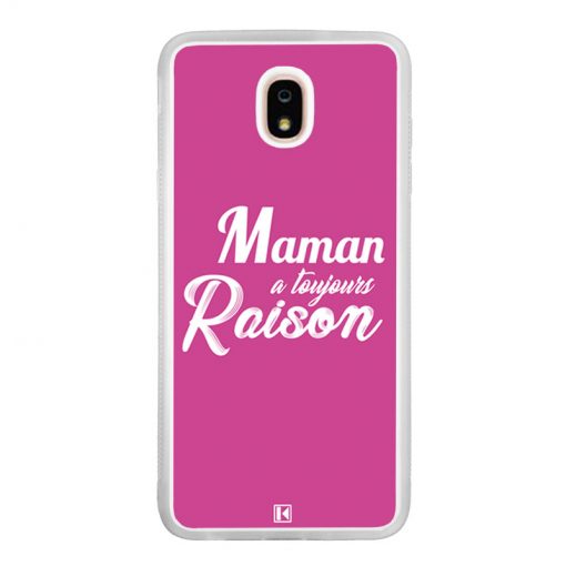 Coque Galaxy J7 2018 – Maman a toujours raison