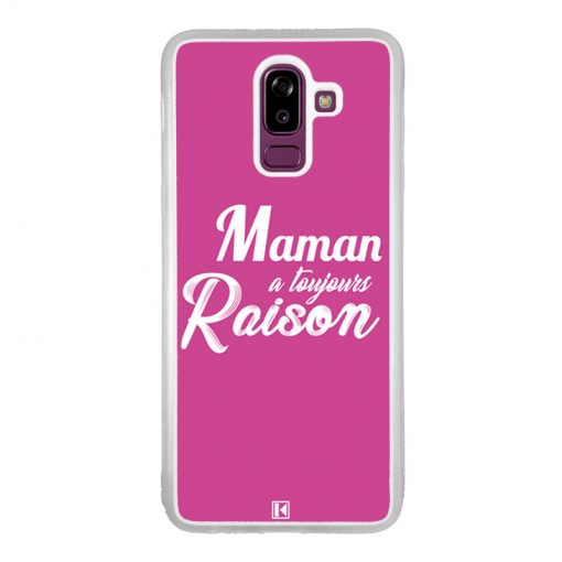 Coque Galaxy J8 2018 – Maman a toujours raison