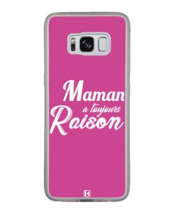 Coque Galaxy S8 – Maman a toujours raison