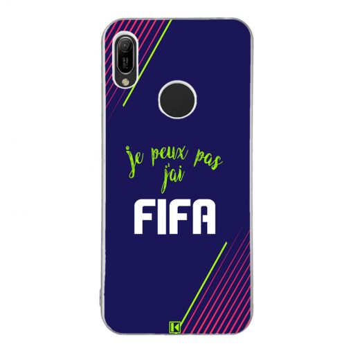 Coque Huawei Y6 2019 – Je peux pas j'ai FIFA