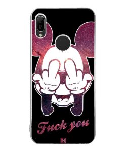 Coque Huawei Y6 2019 – Mickey fuck you