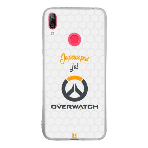 Coque Huawei Y7 2019 – Je peux pas j'ai Overwatch
