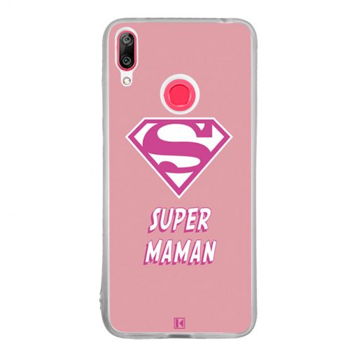 Coque Huawei Y7 2019 – Super Maman