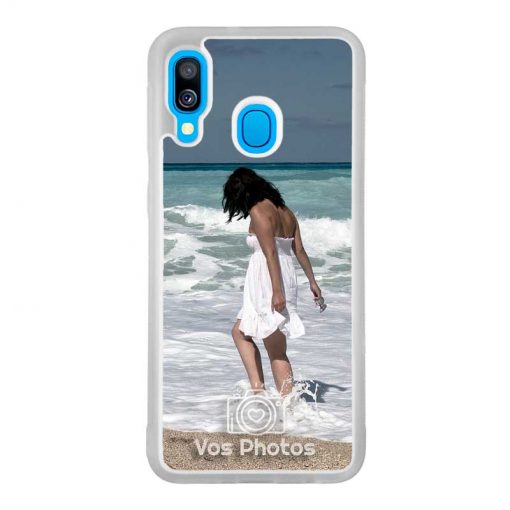 theklips-coque-pour-samsung-galaxy-a40-personnalisee-contour-souple-transparent