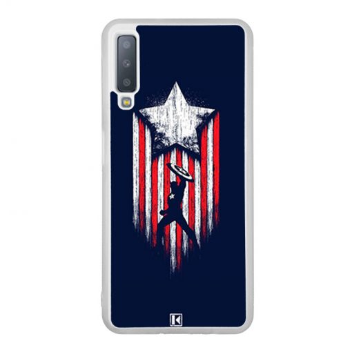 Coque Galaxy A7 2018 – Captain America