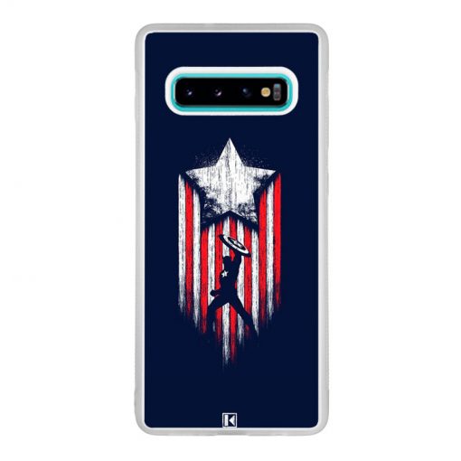 Coque Galaxy S10 Plus – Captain America