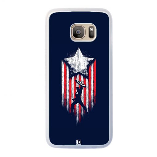 Coque Galaxy S7 Edge – Captain America