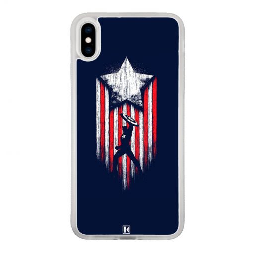 Coque iPhone X / Xs – Captain America