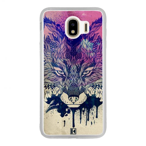 Coque Galaxy J4 2018 – Fox face