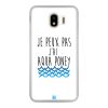 Coque Galaxy J4 2018 – Je peux pas j'ai aqua poney