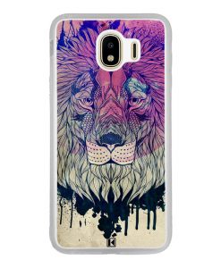 Coque Galaxy J4 2018 – Lion Face