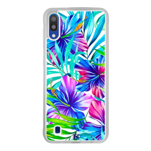 Coque Galaxy M10 – Exotic flowers