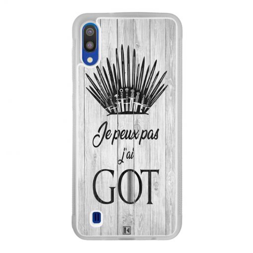 Coque Galaxy M10 – Je peux pas j'ai Game of Thrones