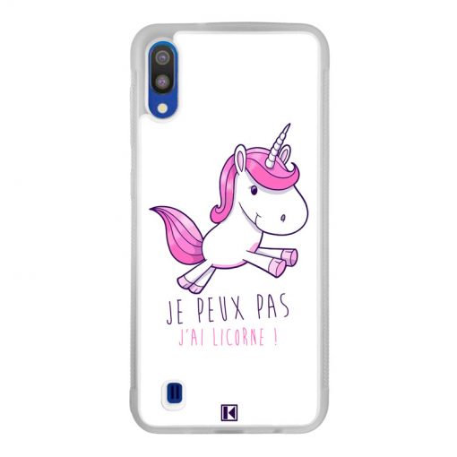 Coque Galaxy M10 – Je peux pas j'ai Licorne