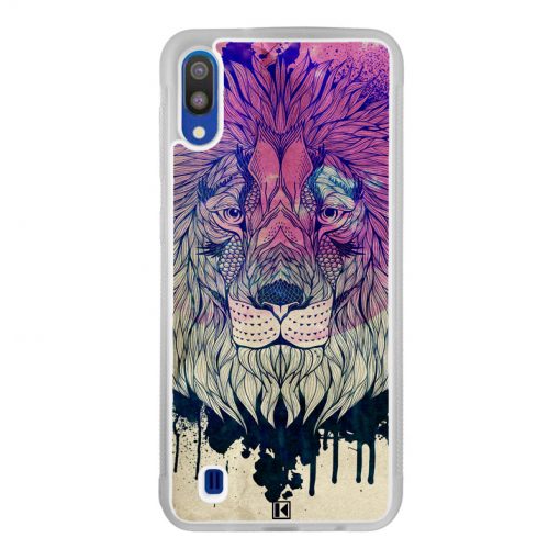 Coque Galaxy M10 – Lion Face