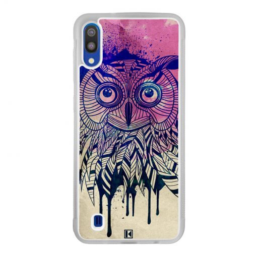 Coque Galaxy M10 – Owl face