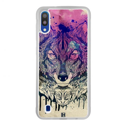 Coque Galaxy M10 – Wolf Face