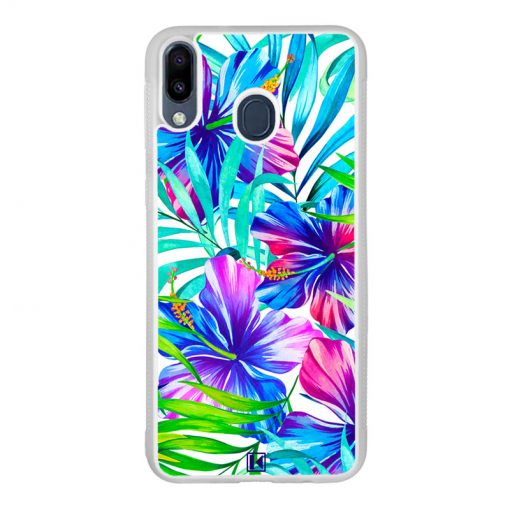 Coque Galaxy M20 – Exotic flowers
