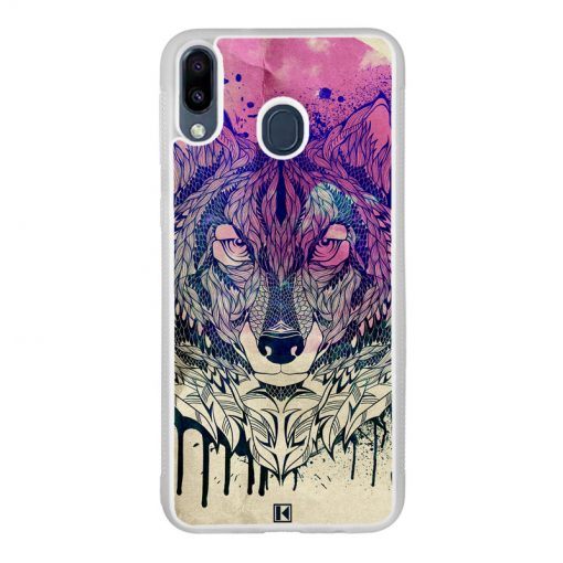 Coque Galaxy M20 – Wolf Face