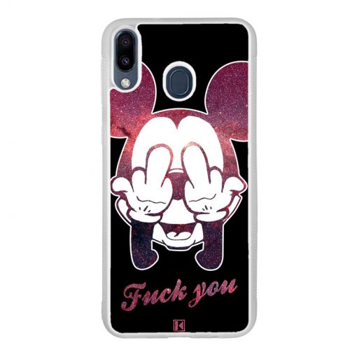 Coque Galaxy M20 – Mickey Fuck You
