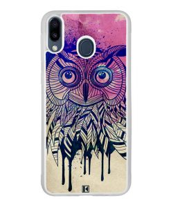 Coque Galaxy M20 – Owl face