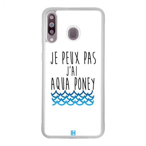 Coque Galaxy M30 – Je peux pas j'ai aqua poney