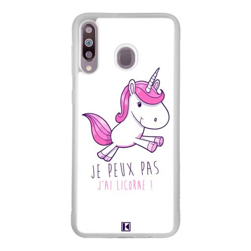 Coque Galaxy M30 – Je peux pas j'ai Licorne