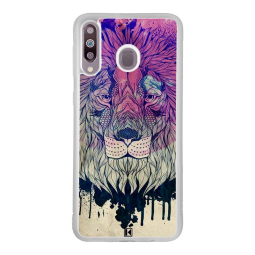 Coque Galaxy M30 – Lion Face