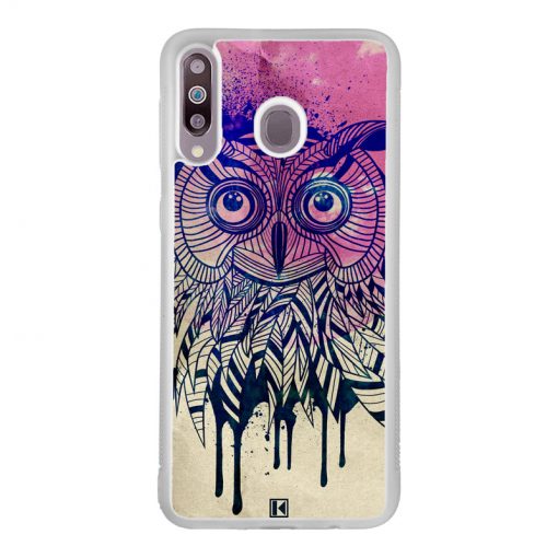 Coque Galaxy M30 – Owl face