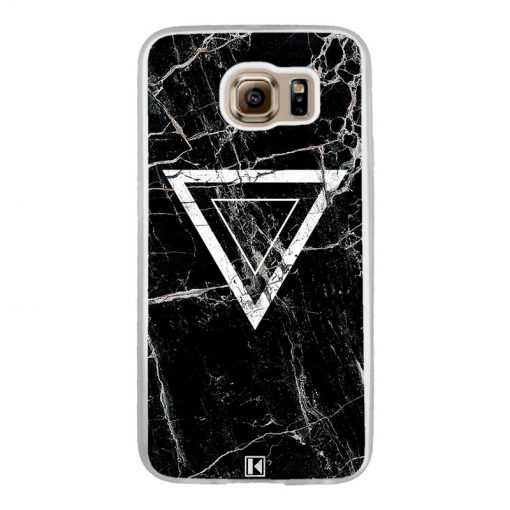 Coque Galaxy S6 – Black marble