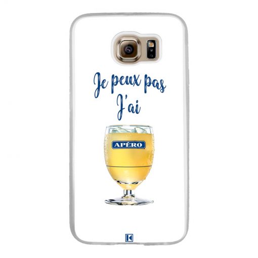 Coque Galaxy S6 – Je peux pas j'ai Apéro