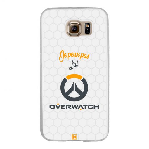 Coque Galaxy S6 – Je peux pas j'ai Overwatch