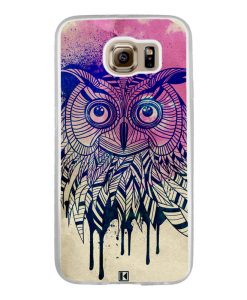 Coque Galaxy S6 – Owl face