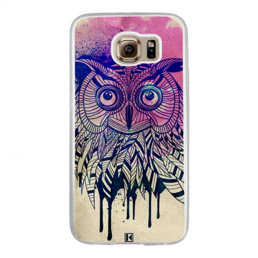 Coque Galaxy S6 – Owl face