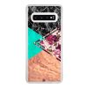 Coque Galaxy S10 – Floral marble