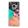 Coque Galaxy S9 – Floral marble