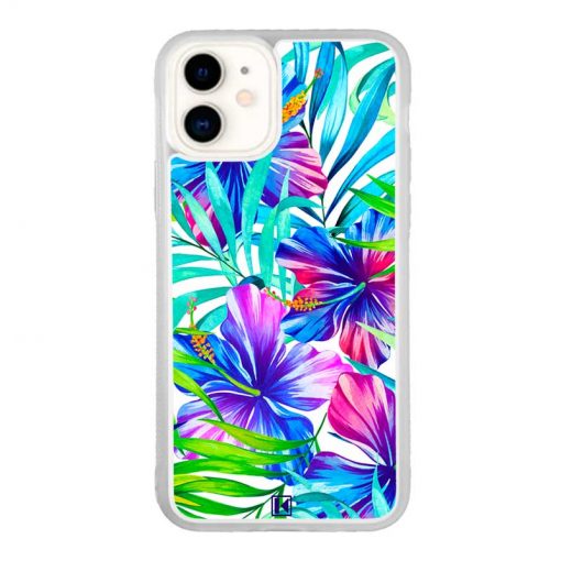 Coque iPhone 11 – Exotic flowers