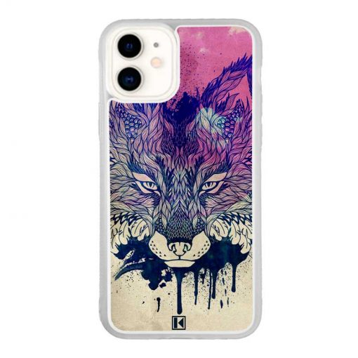 Coque iPhone 11 – Fox face