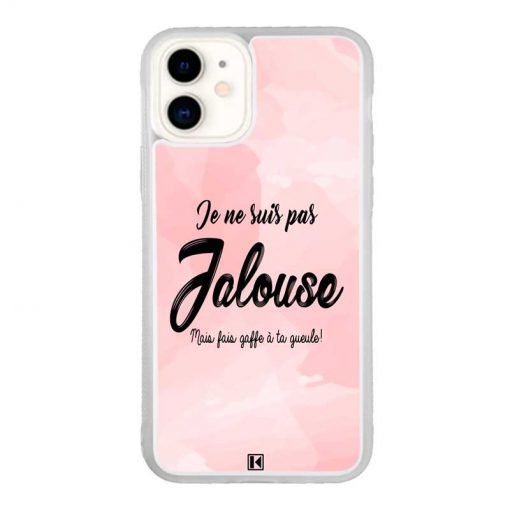 Coque iPhone 11 – Je ne suis pas jalouse