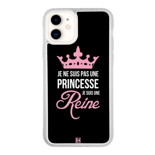 Coque iPhone 11 – Je ne suis pas une princesse