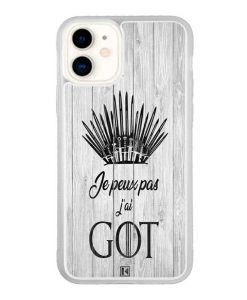 Coque iPhone 11 – Je peux pas j'ai Game of Thrones