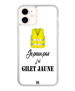 Coque iPhone 11 – Je peux pas j'ai Gilet jaune