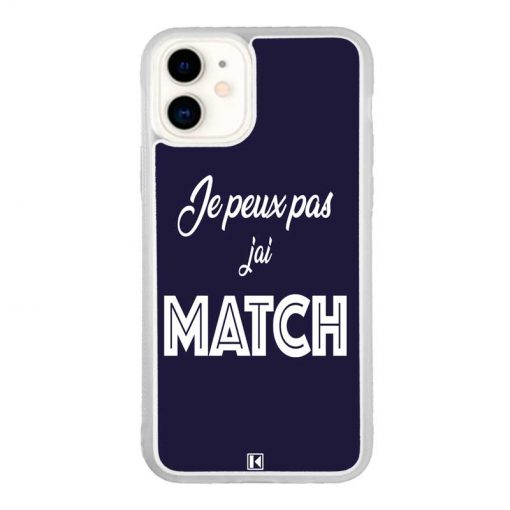 Coque iPhone 11 – Je peux pas j'ai Match