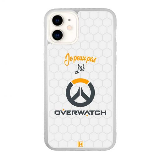 Coque iPhone 11 – Je peux pas j'ai Overwatch