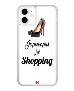 Coque iPhone 11 – Je peux pas j'ai Shopping