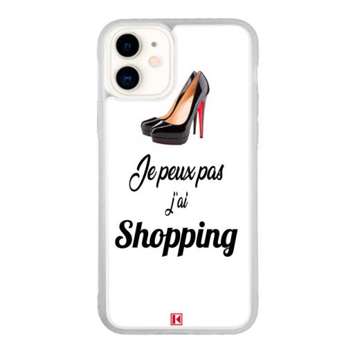 Coque iPhone 11 – Je peux pas j'ai Shopping