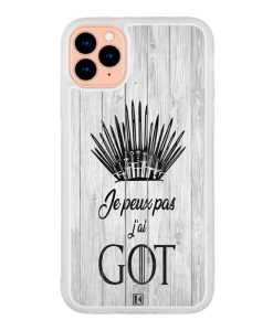 Coque iPhone 11 Pro – Je peux pas j'ai Game of Thrones