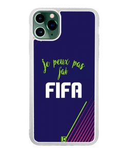 Coque iPhone 11 Pro Max – Je peux pas j'ai FIFA