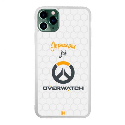 Coque iPhone 11 Pro Max – Je peux pas j'ai Overwatch